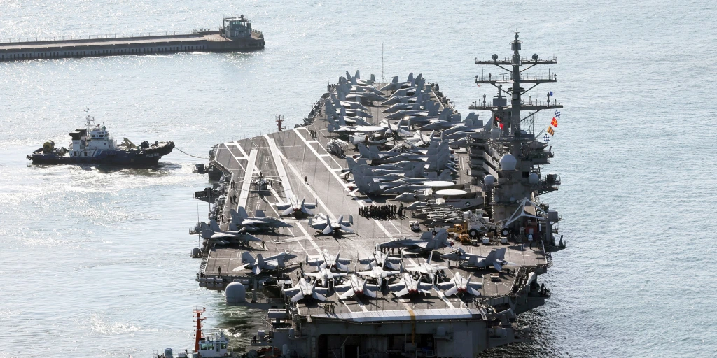 You are currently viewing North Korea threatens to strike a U.S. aircraft carrier on Friday
